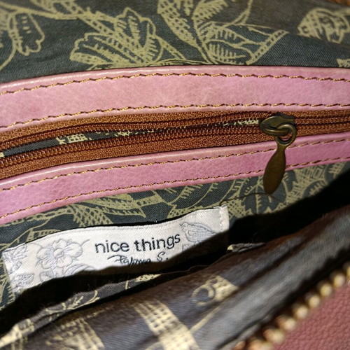 Nice Things leather bag like new 25x17cm