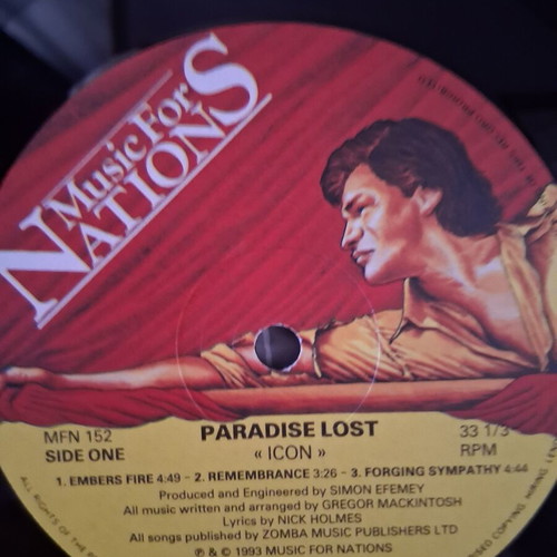Paradise Lost Icon double vinyl gatefold, like new metal album