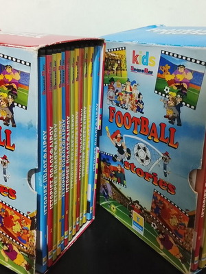 Football Stories DVD used, 24 discs, dubbed
