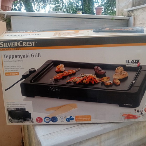 Teppanyaki Grill new with removable non-stick aluminum plate
