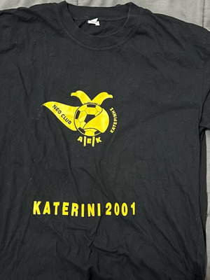 AEK Fanela Emfanish Syndesmos Katerinis used, size large