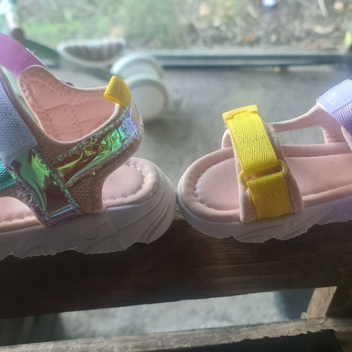 Biomecanics children's sandals size 26, multicolored