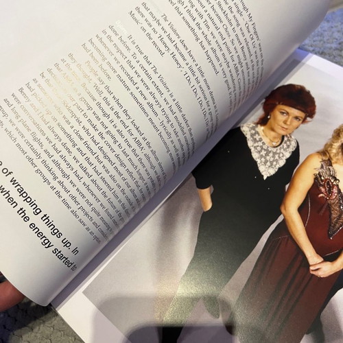 ABBA Mamma Mia Story of Coffee Table Book like new, English