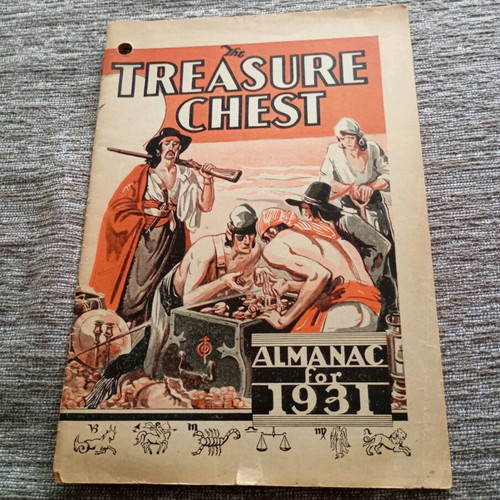 Vintage American Almanacs set of 3 (1919, 1931, 1940)