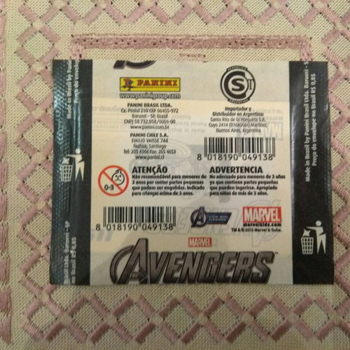 Sealed The Avengers Panini 2012 sticker pack new