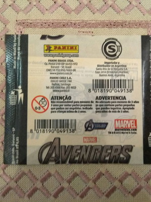 Sealed The Avengers Panini 2012 sticker pack new