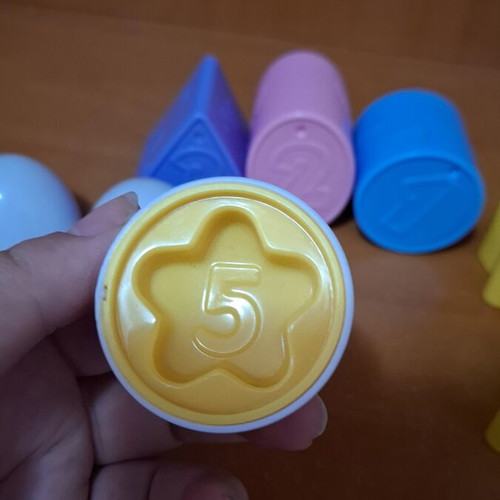 Baby Sorting Toy like new, numbers up to 6, various shapes