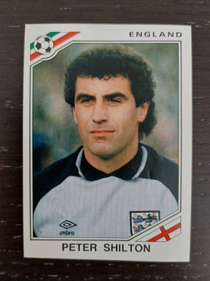 Panini World Cup Mexico 86 Peter Shilton England sticker like new