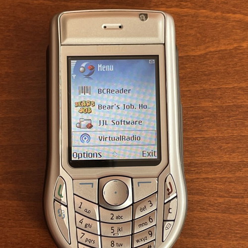 Nokia 6630 phone used with original battery and charger