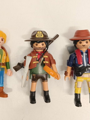 Playmobil εξερευνητές σετ σαν καινούργιο, 3 φιγούρες