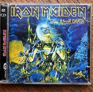 2cd: Iron Maiden - Live After Death, 1998 remastered (διπλό cd)
