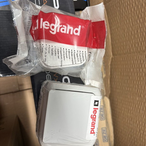 Legrand sockets and buttons new