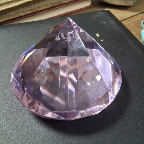 Glass diamond large size used decorative