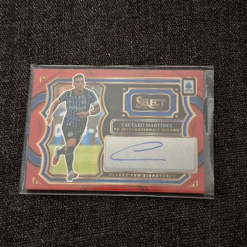 Lautaro Martínez 2025-26 Panini Select Few Signatures autograph card new