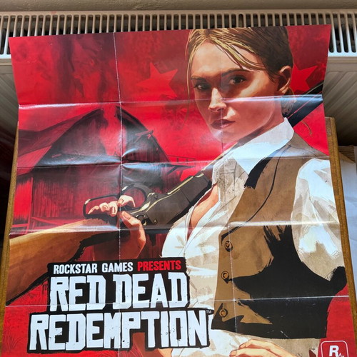 Poster Red Dead Redemption PS2 μεταχειρισμένο