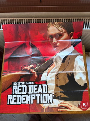 Poster Red Dead Redemption PS2 μεταχειρισμένο