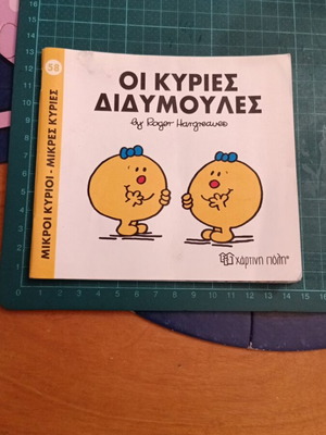 Μικροί Κύριοι Μικρές Κυρίες Οι κύριες διδυμούλες βιβλίο σαν καινούργιο