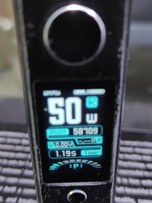 Voopoo Drag 3 vape mod used