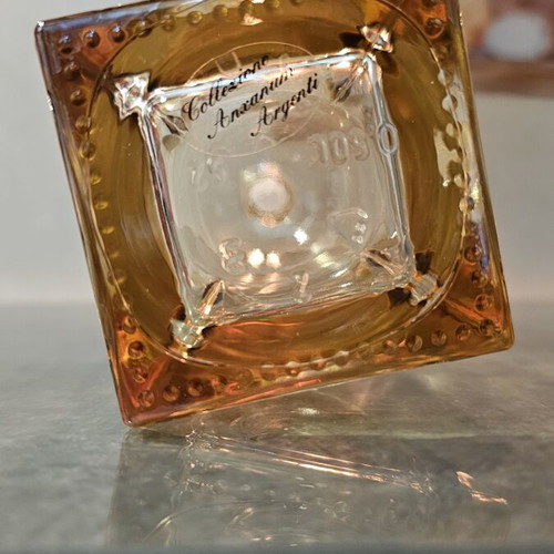 Liqueur Carafe like new, glass with Art Nouveau decoration