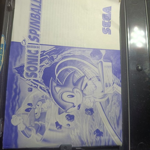 Sonic Spinball Sega Master System game like new