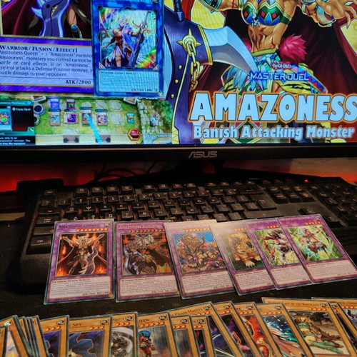 my hero academia yugioh cards Yu-Gi-Oh! Amazoness Deck new - € 15,99