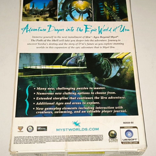 PC URU The Path of the Shell used adventure game