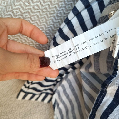 Striped blue and white mariniere shirt Zara like new