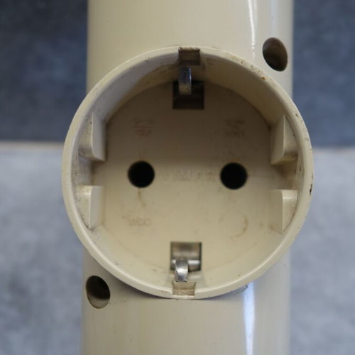 VIMAR white power strip used with 3 outlets