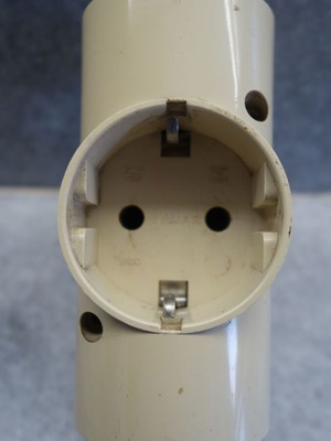 VIMAR white power strip used with 3 outlets