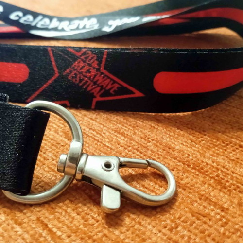 Lanyard keychain Rockwave Festival new