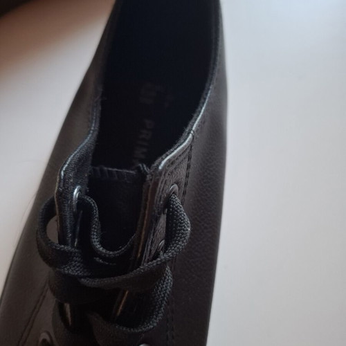 Primark Black Sneakers New, Size 41, Artificial Leather