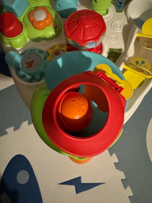 Clementoni activity table used, with sound, missing triangle
