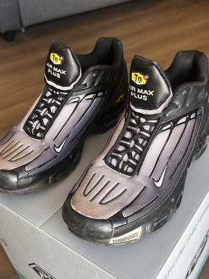 Nike Air Max Plus TN 3 sneakers μαύρα και γκρι νούμερο 43
