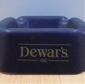 Dewar's scotch whisky παλιό διαφημιστικό κεραμικό τασάκι