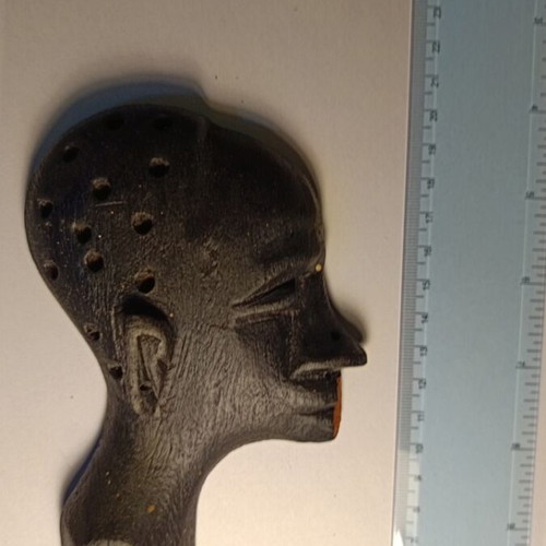 African art decorations used, pack with damage