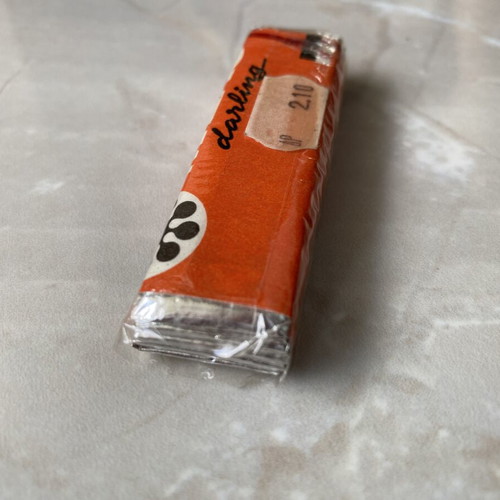 Melo Orange Chewing Gum Pack sealed vintage 1970s Darling
