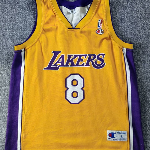 Kobe Bryant Los Angeles Lakers Champion jersey shirt large, like new