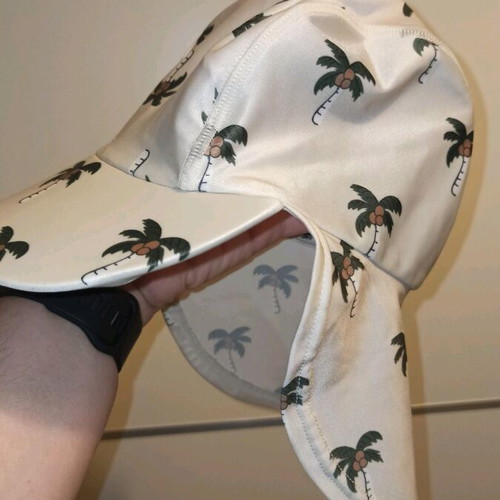 H&M swimsuit like new with beige hat, size 98