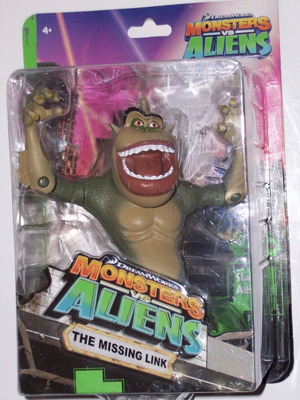 Monsters vs Aliens The Missing Link φιγούρα καινούργια, σφραγισμένη