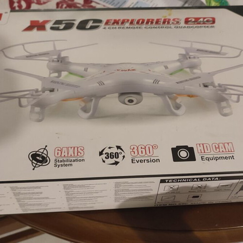 Syma X5C drone with camera and LCD remote