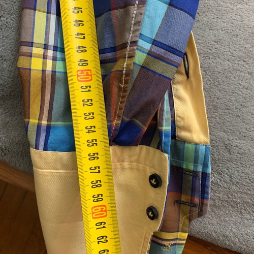 I Sarti di Milano multicolor cotton shirt XXL