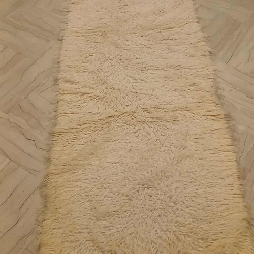 Wool rugs like new, set of 3 runners 1.90x0.60