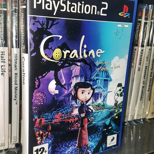 Coraline PlayStation 2 (PS2) like new, English CIB