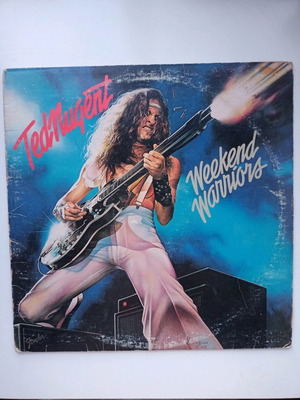 Ted Nugent Weekend Warriors LP μεταχειρισμένο, 1978 αμερικάνικη κόπια
