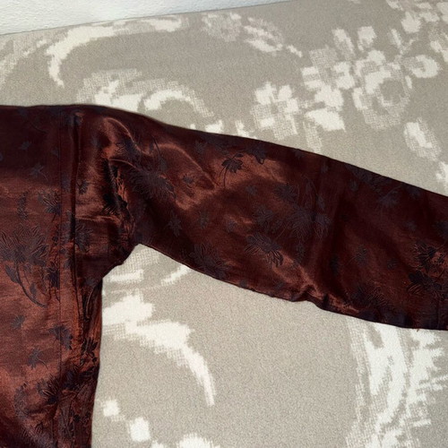 Traditional Soufli kaftani used from atlas fabric and apron early 1900s