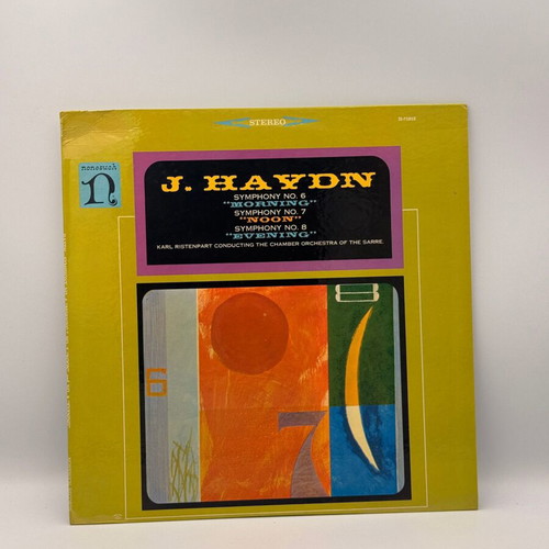 Symphony No. 6 Morning, No. 7 Noon, No. 8 Evening vinyl used