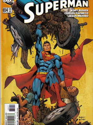 Superman κόμικ μεταχειρισμένο, αγγλικά (1939)