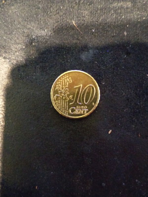 Collectible 10 cent euro coin Germany 2002 used