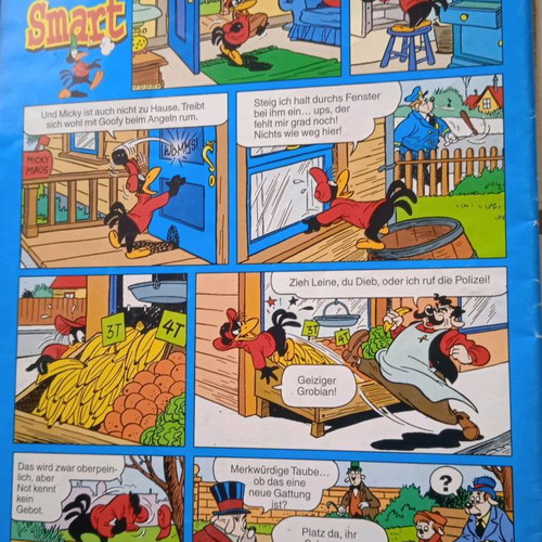 Micky Maus comics used, pack No 23 and 24, 2000, German language