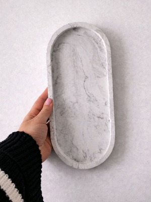 Decorative tray handmade new, aromatic